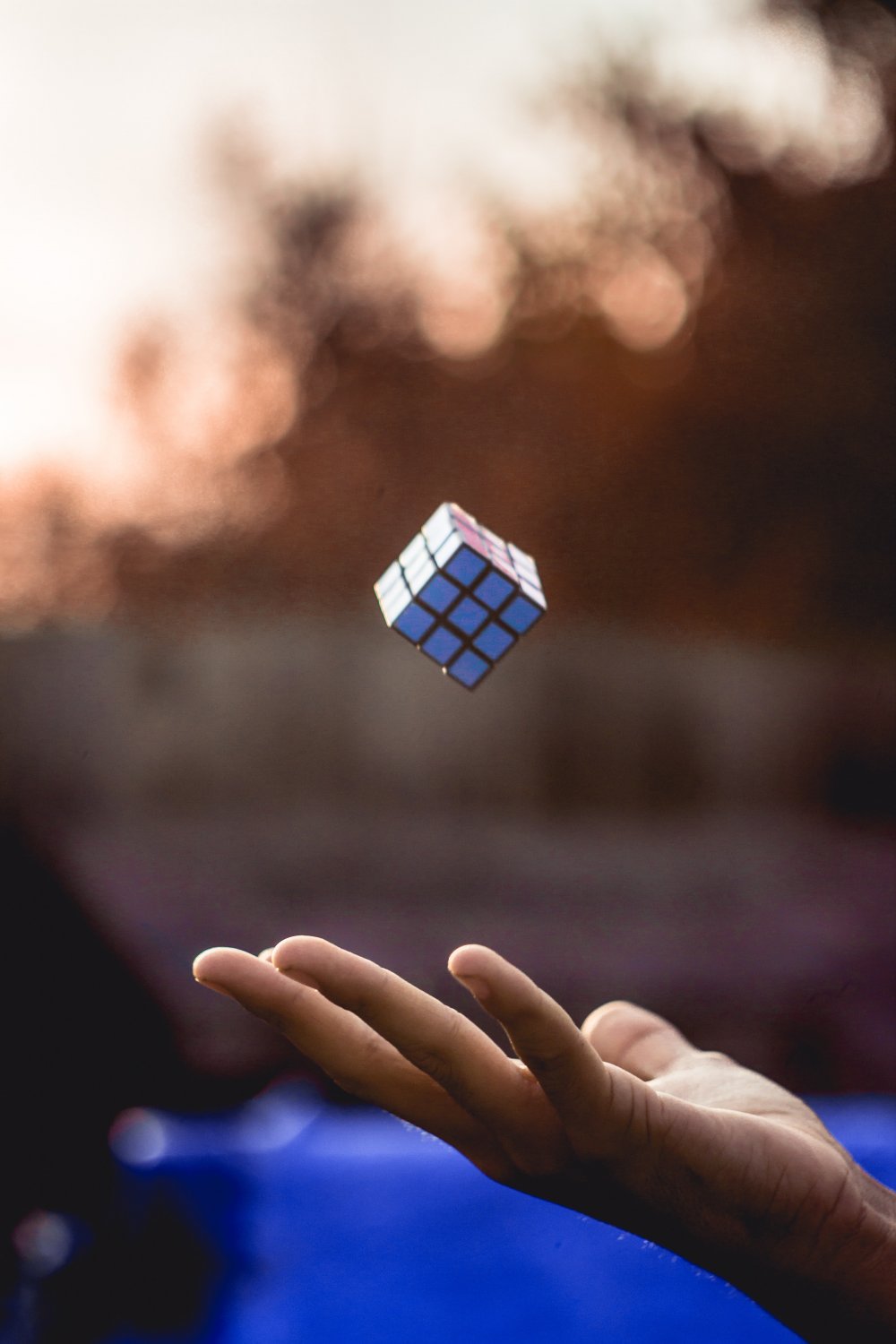 Tävla med Rubiks kub eller annat 3D pussel